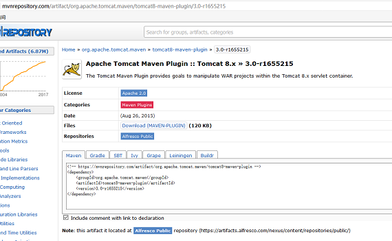 Maven使用tomcat8-maven-plugin插件的详细教程