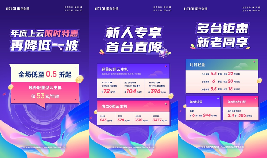 UCloud优刻得2024双11大促，解锁超值优惠原